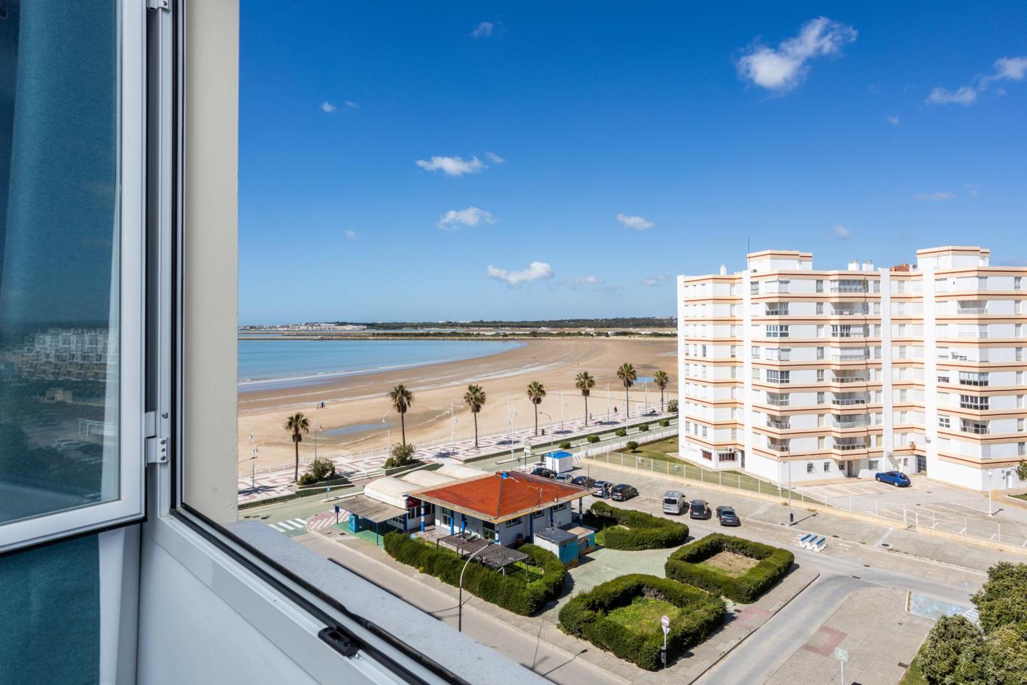 Playa Valdelagrana Free Parking By Cadiz Time Lägenhet El Puerto de Santa María Exteriör bild
